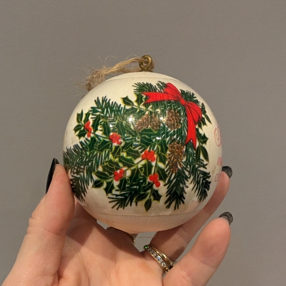 Vintage Christmas Ornament - For Mother with Love 1989 - Picture 3 of 6
